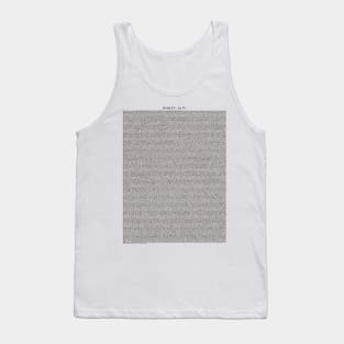 "HAMLET" (4 Act Play) - William Shakespeare Tank Top